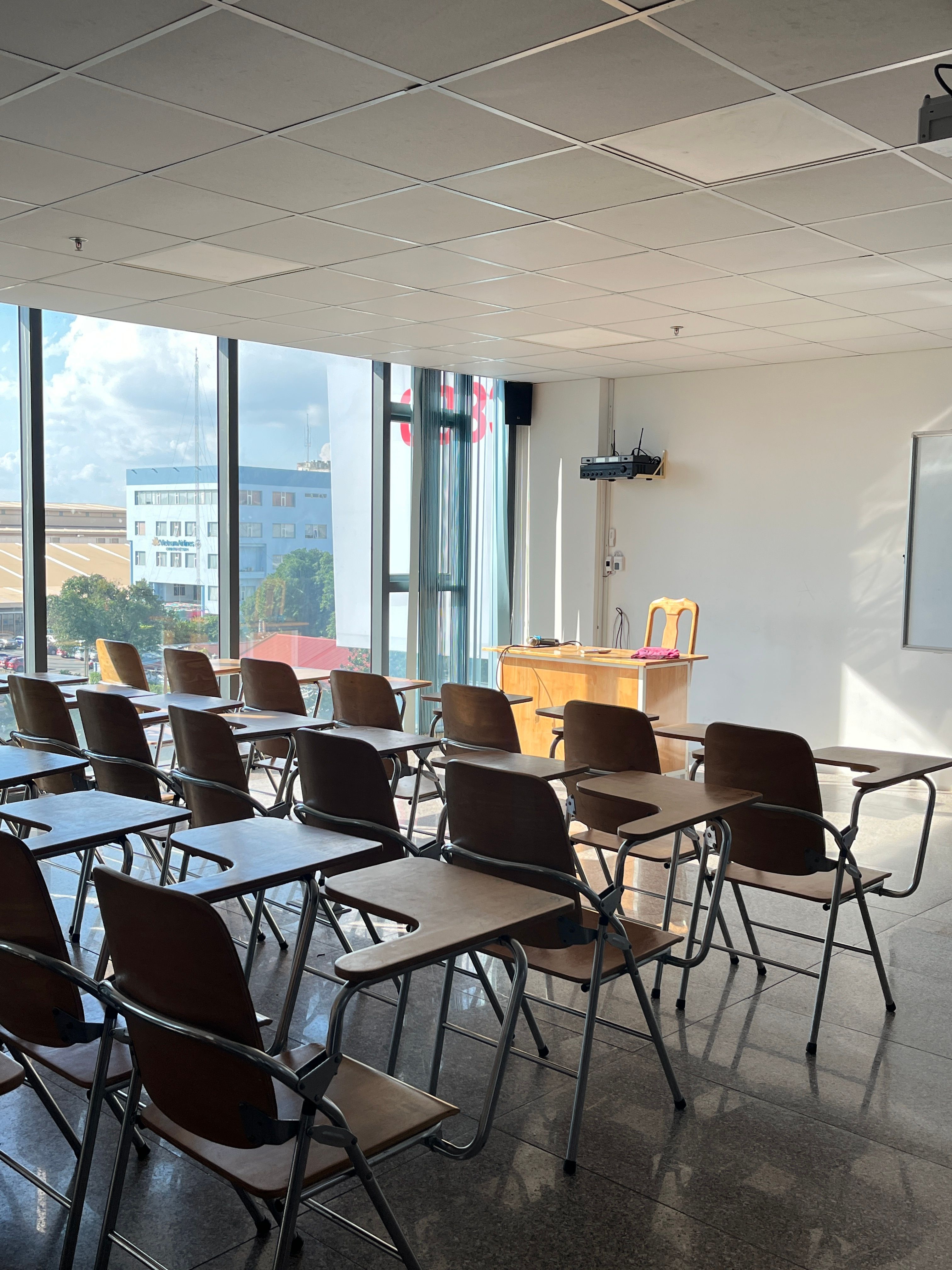 Sala de aula demonstrativa
